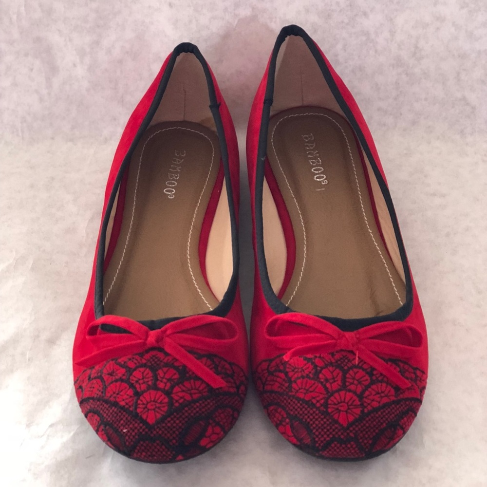 Bamboo Amazing Red Shoes 👠
